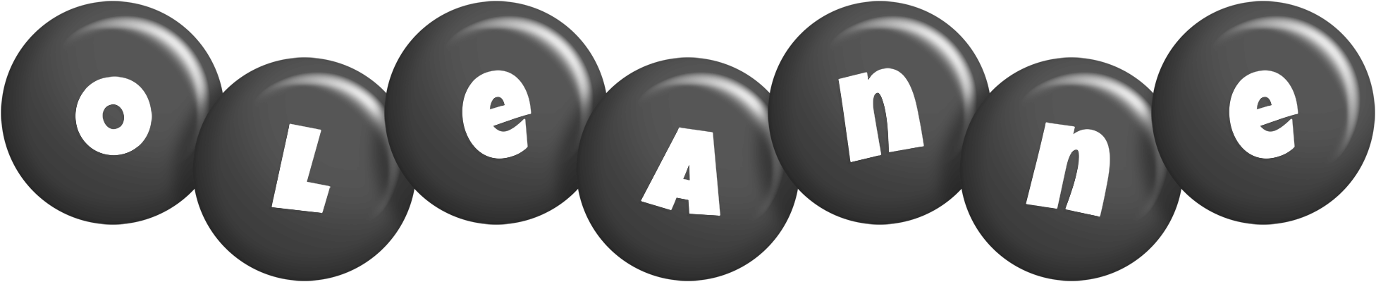 Oleanne candy-black logo