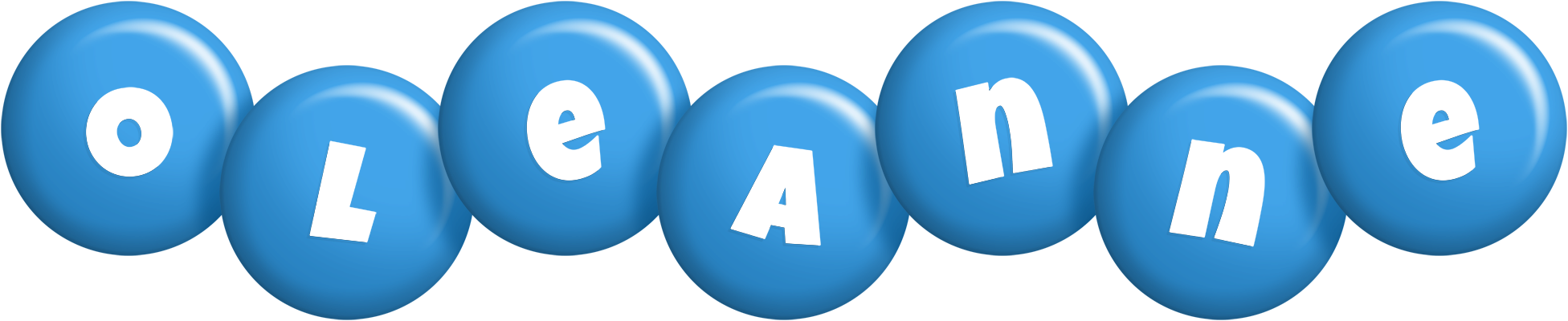 Oleanne candy-blue logo