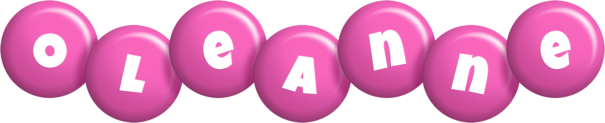 Oleanne candy-pink logo