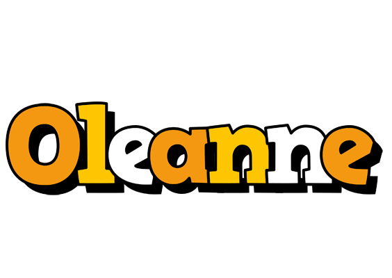 Oleanne cartoon logo