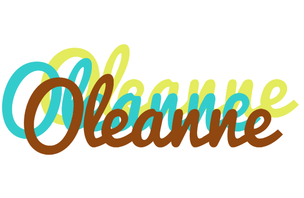Oleanne cupcake logo