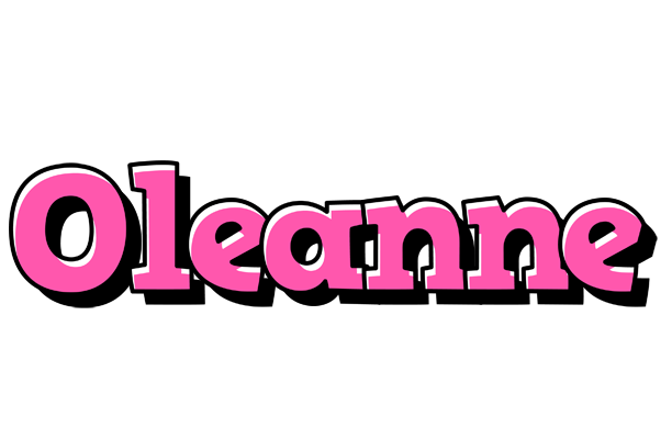 Oleanne girlish logo