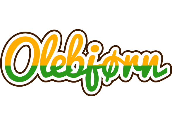 Olebjørn banana logo