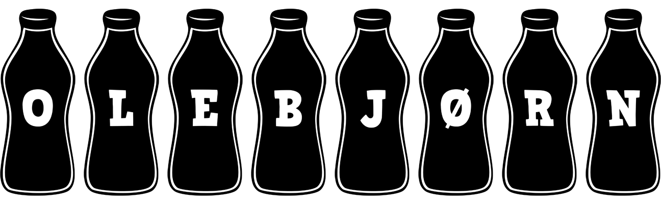 Olebjørn bottle logo