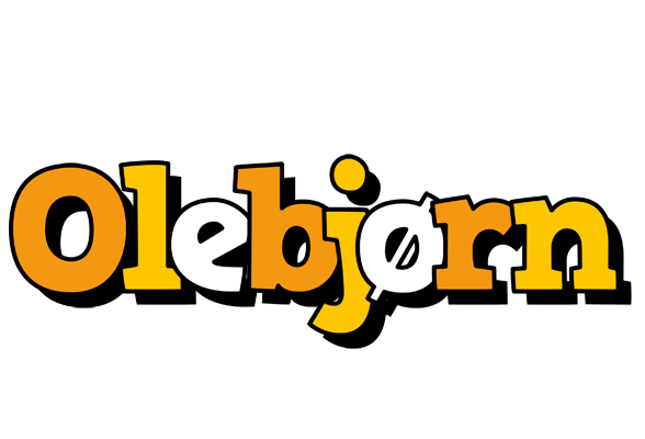 Olebjørn cartoon logo