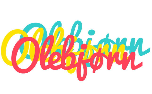 Olebjørn disco logo