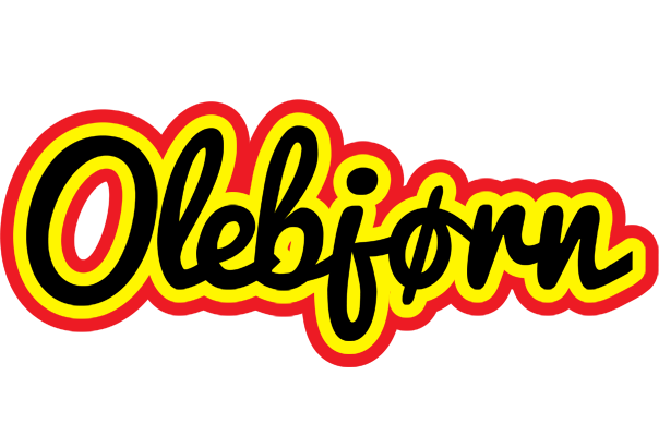 Olebjørn flaming logo