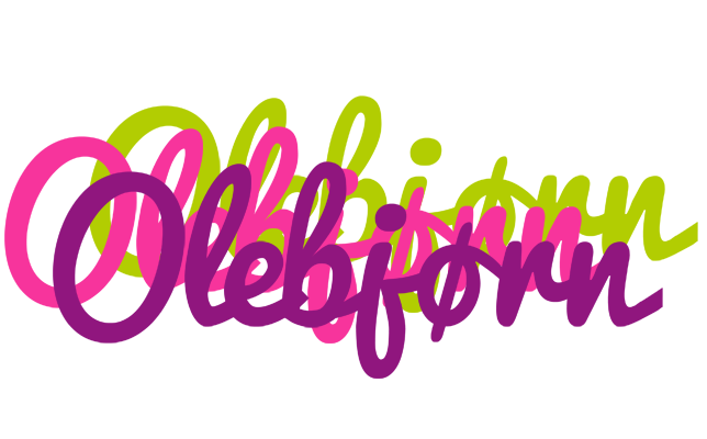 Olebjørn flowers logo