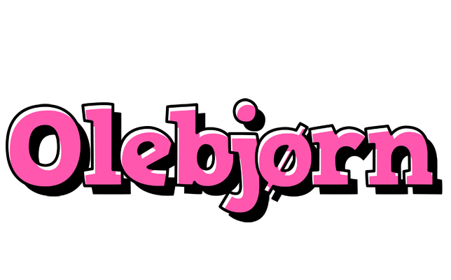 Olebjørn girlish logo