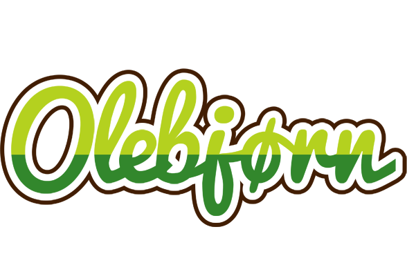 Olebjørn golfing logo