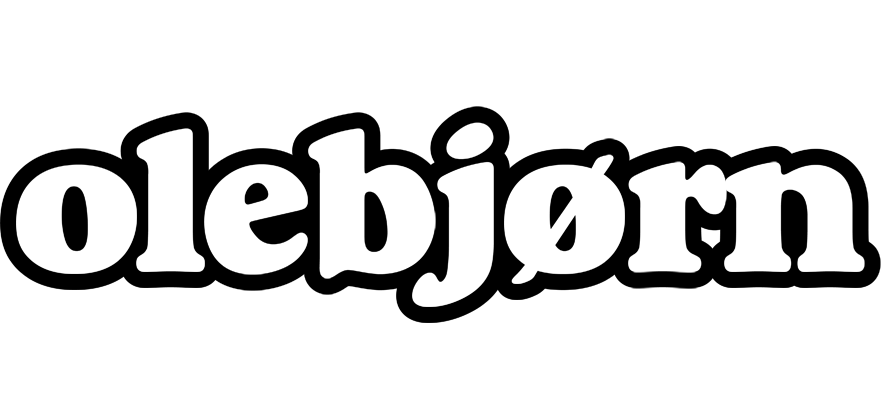 Olebjørn panda logo