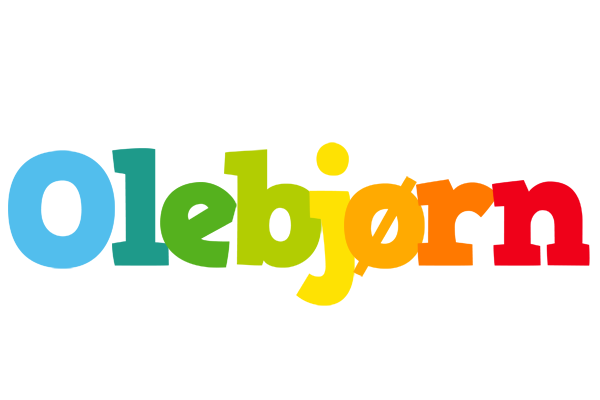 Olebjørn rainbows logo