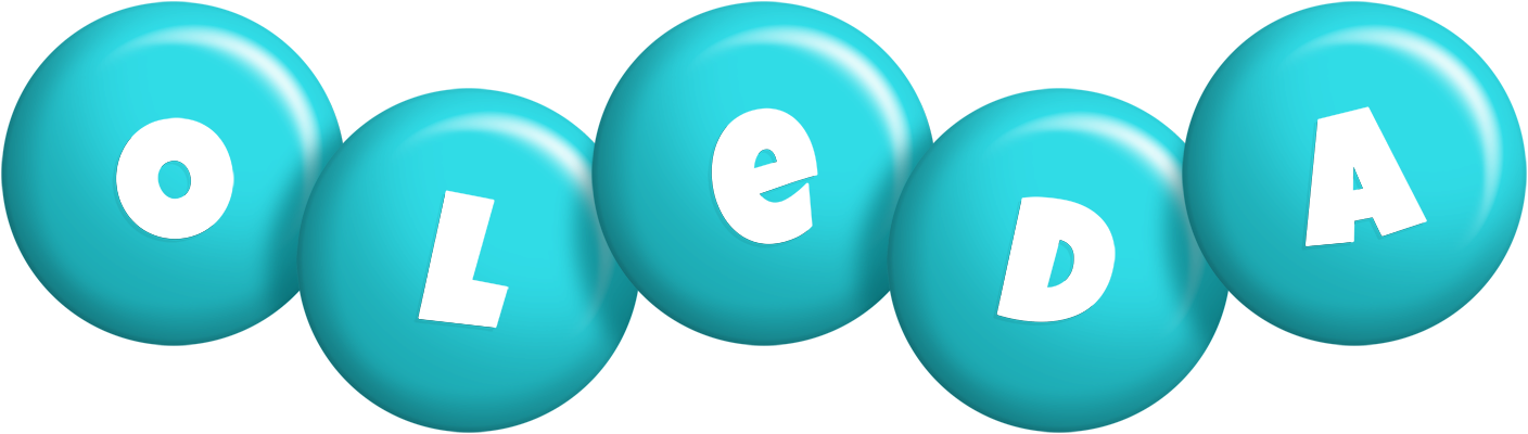 Oleda candy-azur logo