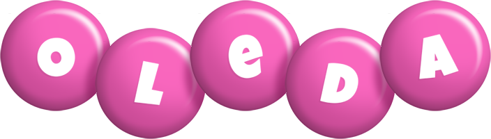 Oleda candy-pink logo