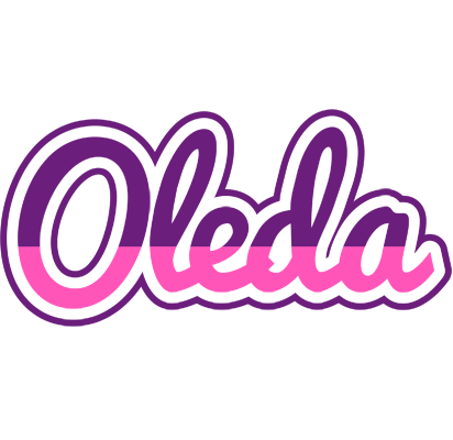 Oleda cheerful logo