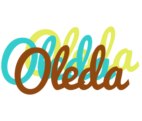 Oleda cupcake logo