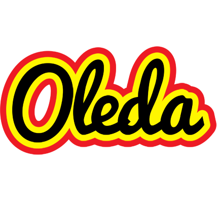 Oleda flaming logo