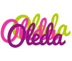 Oleda flowers logo