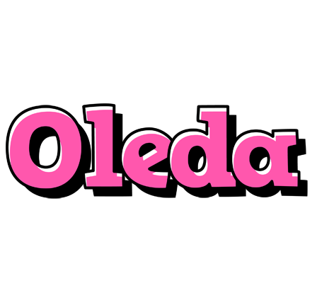 Oleda girlish logo