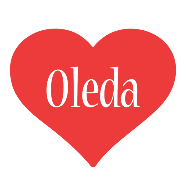 Oleda love logo