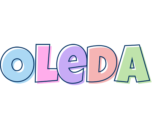 Oleda pastel logo