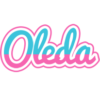 Oleda woman logo