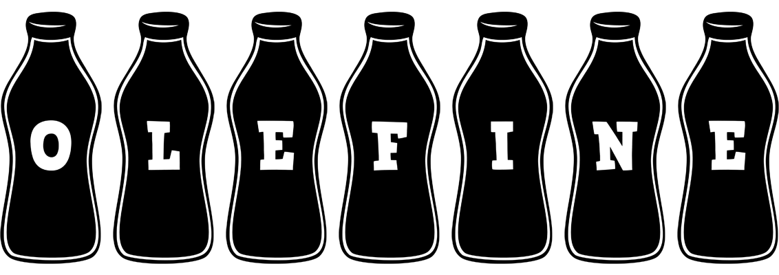 Olefine bottle logo
