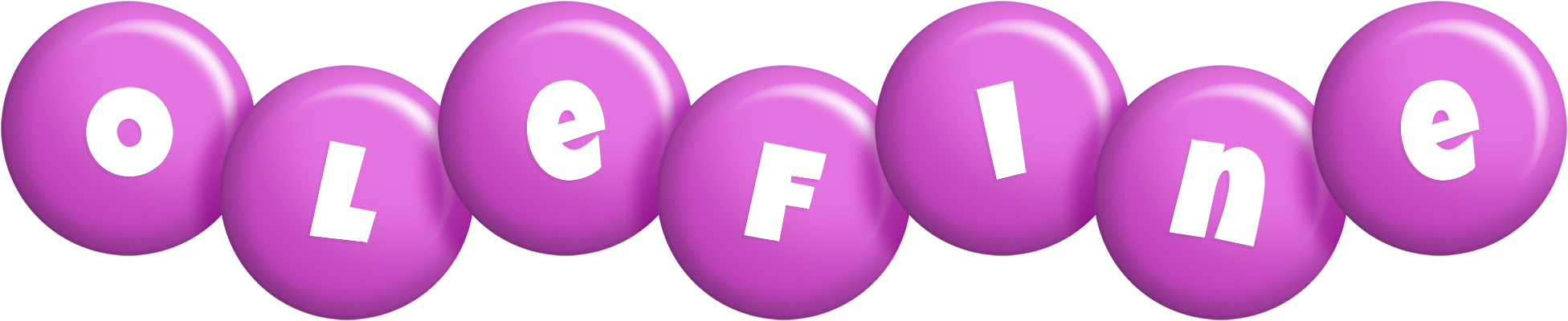 Olefine candy-purple logo