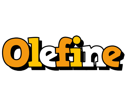 Olefine cartoon logo