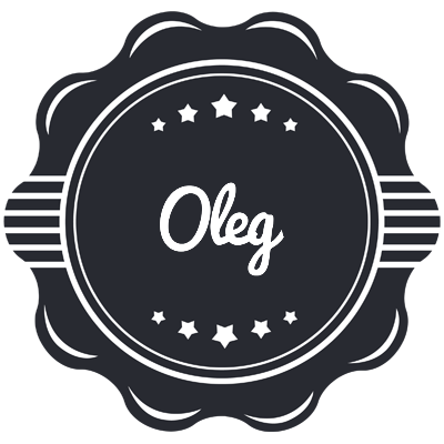 Oleg badge logo