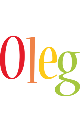 Oleg birthday logo