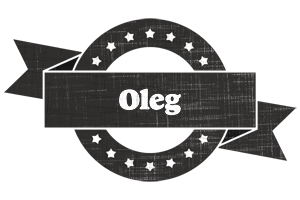 Oleg grunge logo