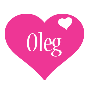 Oleg love-heart logo