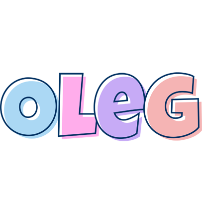 Oleg pastel logo