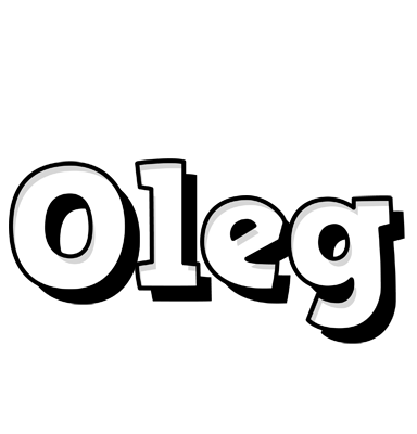 Oleg snowing logo