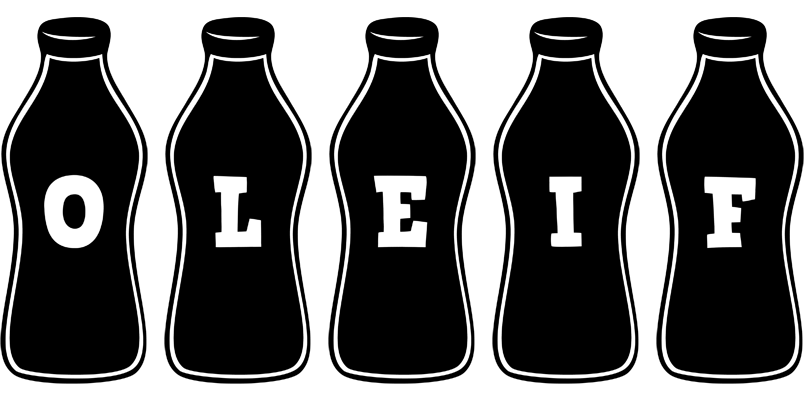 Oleif bottle logo