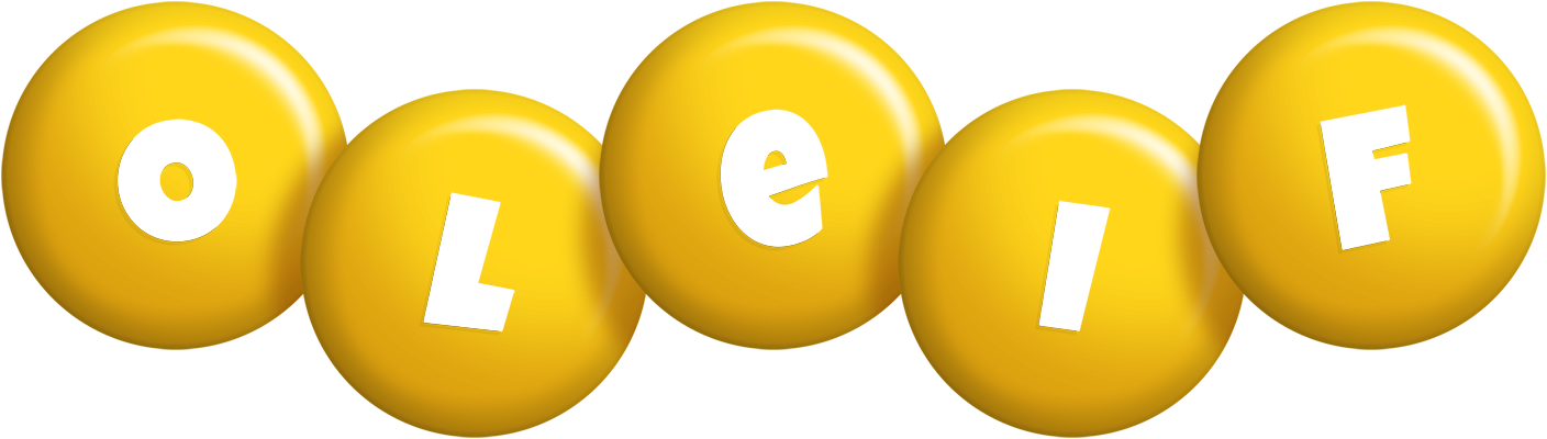 Oleif candy-yellow logo