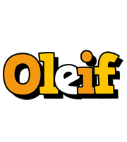 Oleif cartoon logo