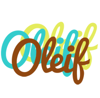 Oleif cupcake logo