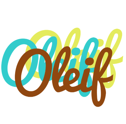 Oleif cupcake logo
