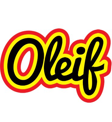 Oleif flaming logo