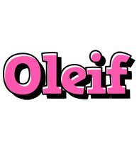 Oleif girlish logo