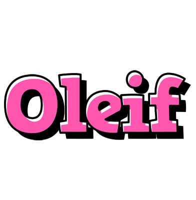 Oleif girlish logo