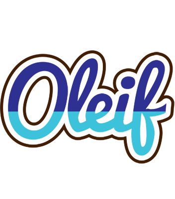 Oleif raining logo