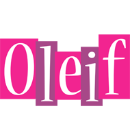 Oleif whine logo