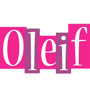 Oleif whine logo