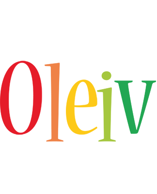 Oleiv birthday logo