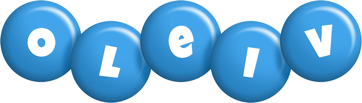 Oleiv candy-blue logo