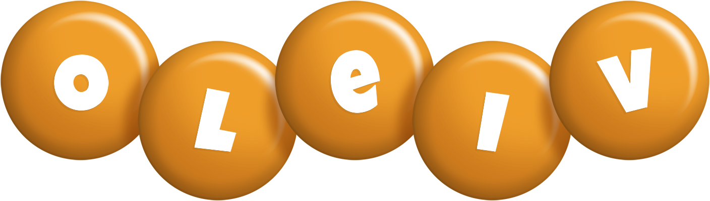 Oleiv candy-orange logo