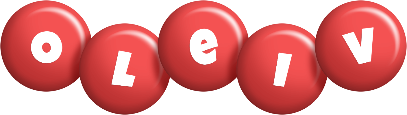 Oleiv candy-red logo